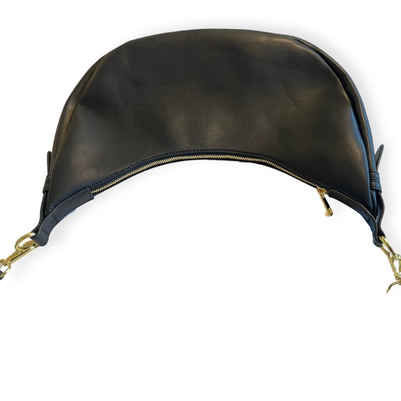 JULES KAE Zola Bag Vegan Shoulder Bag Adjustable Strap Black - Picture 12 of 15